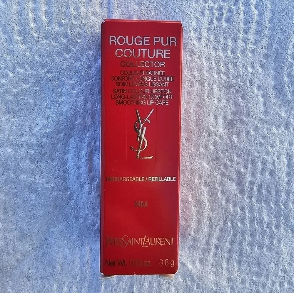 YSL ROUGE PUR COUTURE SATIN LIPSTICK .13OZ COLOR NM NU MUSE